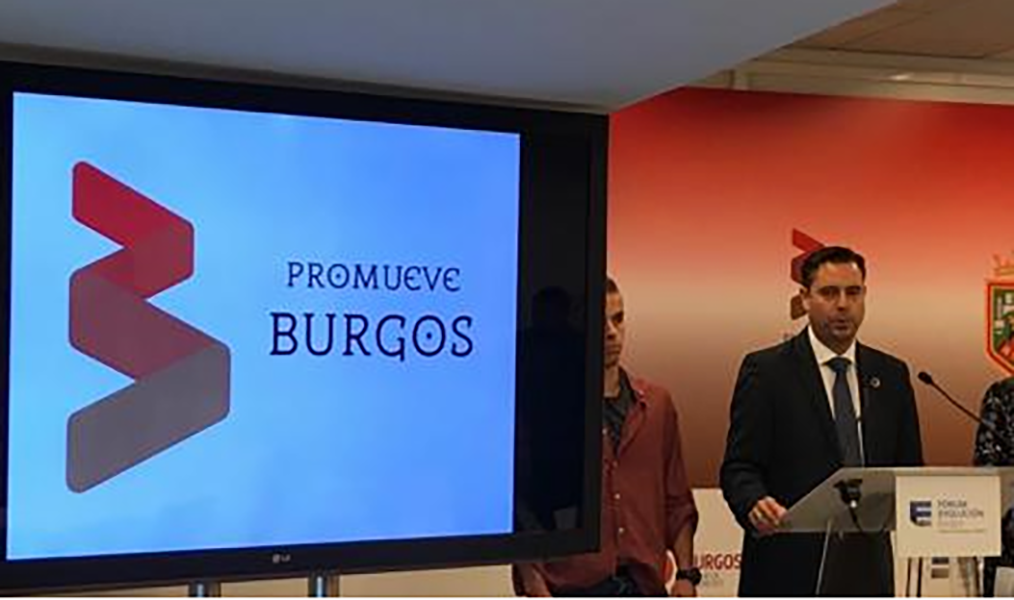 El Alcalde presenta la nueva imagen corporativa de “Promueve Burgos”