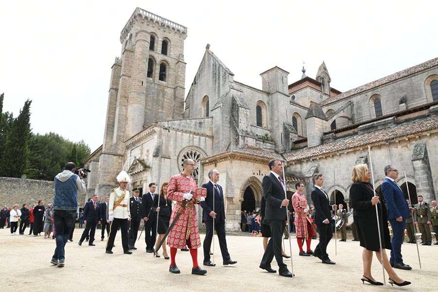 El Alcalde de Burgos participa en la festividad del Curpillos y en la feria de El Parral